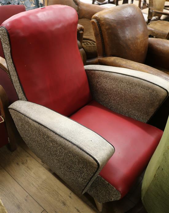 A 1960s armchair
